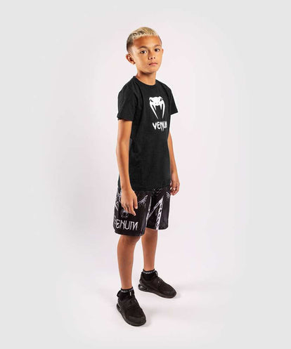 Rswnyirn Ensemble T-Shirt Et Short De Boxe Thaï Pour Garçon 5-16 Ans - Tenue MMA Combat Entraînement Fitness