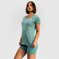 T-shirt Femme Venum Essential Vert d'eau-Combat Arena