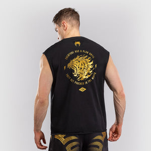 T-shirt sans manches Venum x Mike Tyson Tiger Noir-or-Combat Arena