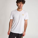 T-shirt technique Leone DNA ABX719 Blanc-Combat Arena