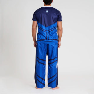 T-shirt technique WAKO Leone AB994 Bleu-Combat Arena
