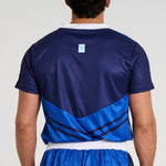 T-shirt technique WAKO Leone AB994 Bleu-Combat Arena
