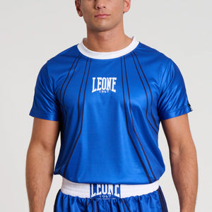 T-shirt technique WAKO Leone AB994 Bleu-Combat Arena