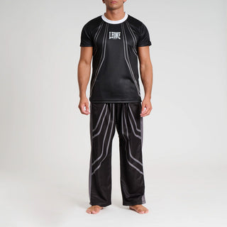T-shirt technique WAKO Leone AB994 Noir-Combat Arena