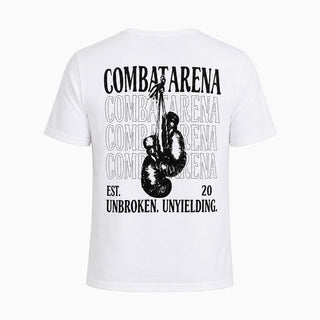 T-shirt Combat Arena Unbroken Blanc 