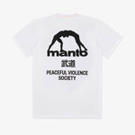 T-shirt Manto Society Blanc 