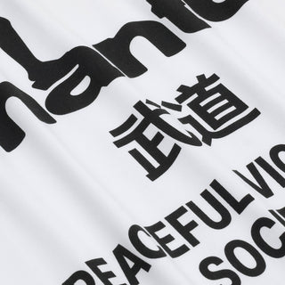 T-shirt Manto Society Blanc 