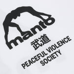 T-shirt Manto Society Blanc 