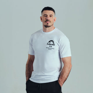 T-shirt Manto Society Blanc 