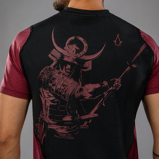 T-shirt Venum Assassin's Creed Shadows Dry Tech Rouge-noir 