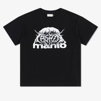 T-shirt oversize Manto Treasure Zone Noir 