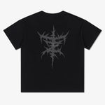 T-shirt oversize Manto Treasure Zone Noir 