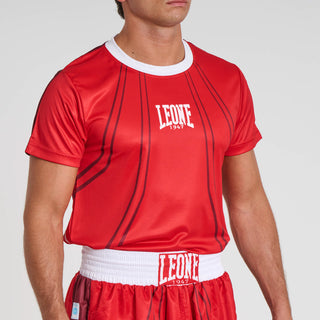 T-shirt technique WAKO Leone AB994 Rouge 