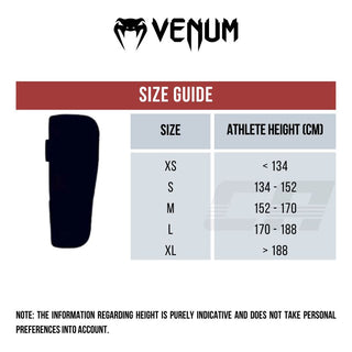 Protège-tibias avec protège-pieds à chaussette Venum Kontact 