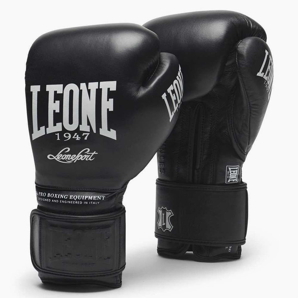 LEONE 1947 Guantoni Boxe Military Edition GN059G - Per Uomo E Donna, Boxe E Kickboxing, Chiusura Velcro