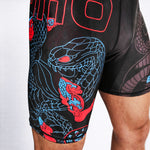 Shorts à compression Half Sumo Black Mamba Neon 