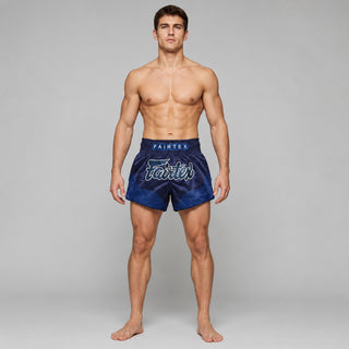 Shorts kick-thai Fairtex BS1930 Blue Ocean