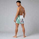 Shorts kick-thai Fairtex BS1923 Racer Blanc