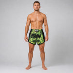 Shorts kick-thai Fairtex BS1710 Camouflage Vert