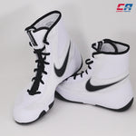 Chaussures de boxe Nike Machomai Blanc-Noir