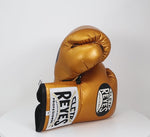 Gants de boxe Cleto Reyes Professionnel CB2 Gold avec lacets