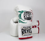 Gants de boxe Cleto Reyes Professionnel CB2 Tricolore mexicain avec lacets