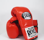 Gants de boxe Cleto Reyes Professionnel CB2 Orange avec lacets