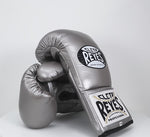 Gants de boxe Cleto Reyes Professionnel CB2 Platinum avec lacets