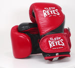 Gants de boxe Cleto Reyes Entraînement de haute précision CE7 rouge-noir