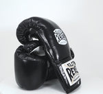 Gants de boxe Cleto Reyes Professionnel CB2 Noir avec lacets