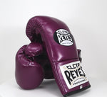 Gants de boxe Cleto Reyes Professionnel CB2 Purple avec lacets