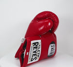 Gants de boxe Cleto Reyes Professionnel CB2 Rouge avec lacets