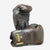 Gants de boxe Di Nardo avec velcro 12 Oz Marron-noir 