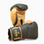 Gants de boxe Di Nardo avec velcro 12 Oz Noir-ocre 